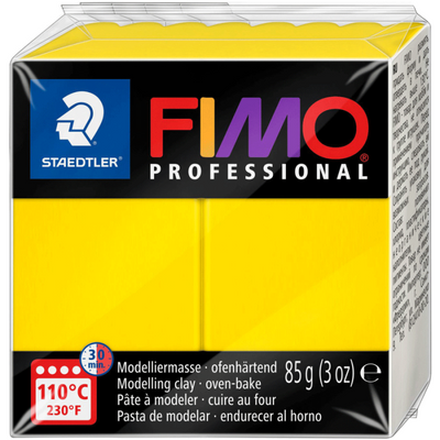 Пластика Professional, Жовта, 85г, Fimo 4007817800102 фото
