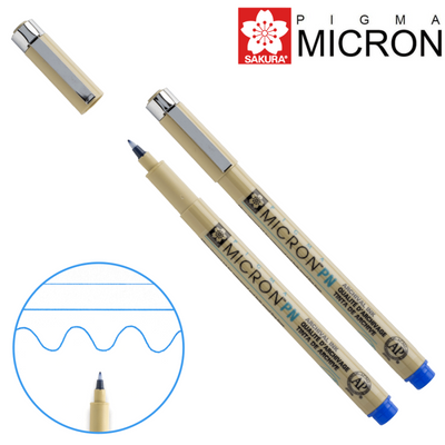 Ручка PIGMA MICRON PN Синій (0.4-0.5мм), Sakura 084511307209 фото
