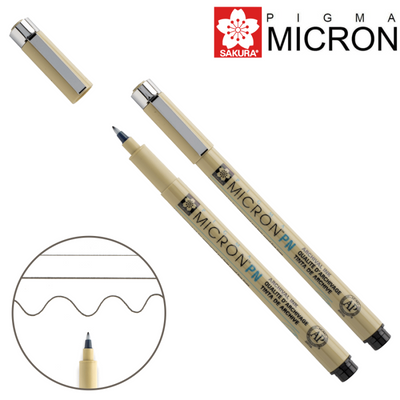Ручка PIGMA MICRON PN Чорний (0.4-0.5мм), Sakura 084511307216 фото