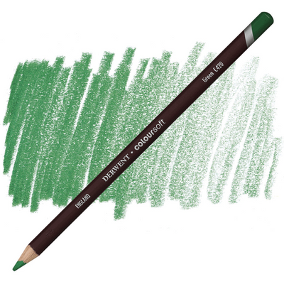 Олівець кольоровий Coloursoft (С420),Зелений, Derwent 5028252188609 фото