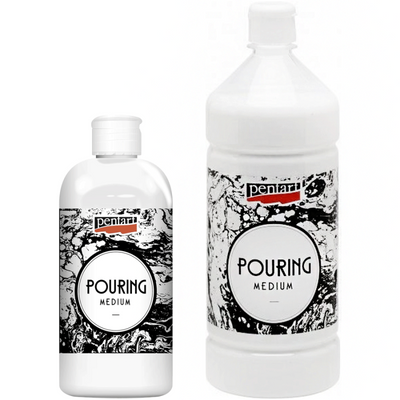 Медіум Pouring на водній основі для акрилових фарб, 500мл, Pentart 5997412794595 фото