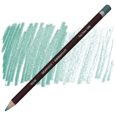 Олівець кольоровий Coloursoft (С390), Сіро-зелений, Derwent 5028252188579 фото