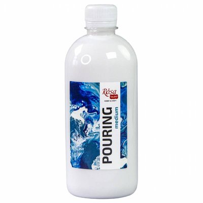 Медіум Pouring для акрилових фарб, 500мл, ROSA TALENT 4823098532569 фото