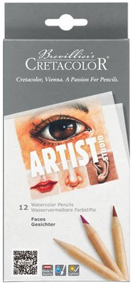Набір акварельних олівців Artist Studio Line "Портрет", 12шт., кар. коробка, Cretacolor 9014400291853 фото