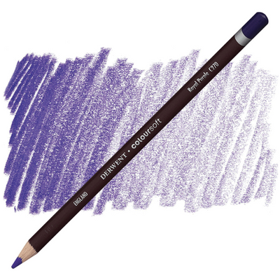 Олівець кольоровий Coloursoft (С270), Фіолетовий королівський, Derwent 5028252188456 фото