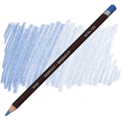 Олівець кольоровий Coloursoft (С370), Блідо-блакитний, Derwent 5028252188555 фото