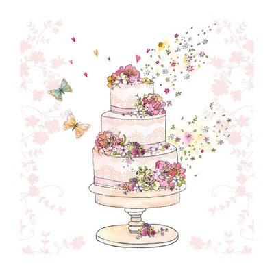Декупажні серветки "Весільний торт", 33*33 см, 18,5 г/м2, 20 шт, Ambiente 8712159134988 фото