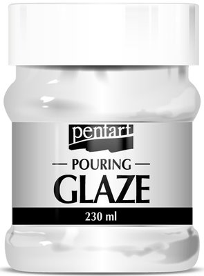 Фінішний лак "Pouring glaze", Прозорий, 230 мл, Pentart 5997412773606 фото