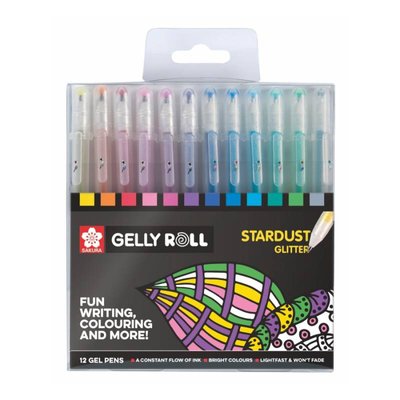 Набір ручок STARDUST Gelly Roll, 12кол., Sakura 8710141131571 фото